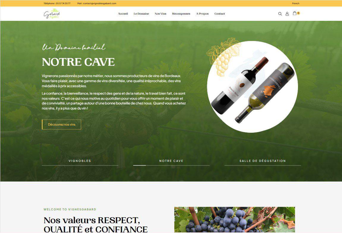 vignoblesgabard Screen Portfolio