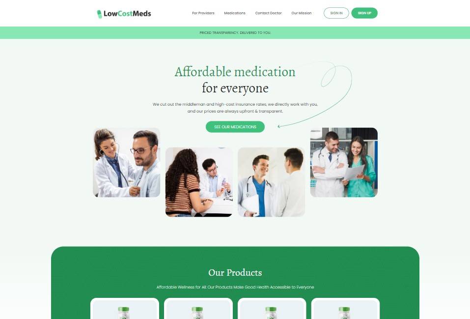 get low cost meds | Website Portfolio| Development services By CANWS