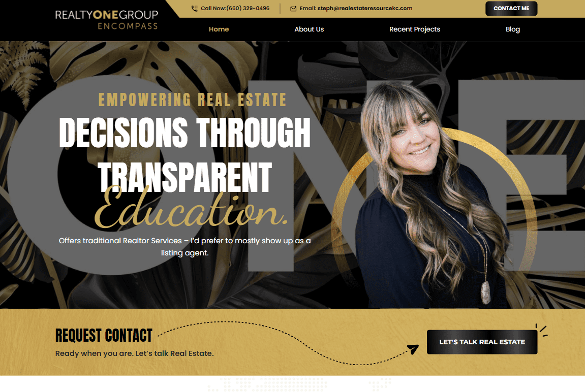 Realty One Group | Screen Portfolio | Developed By CANWS