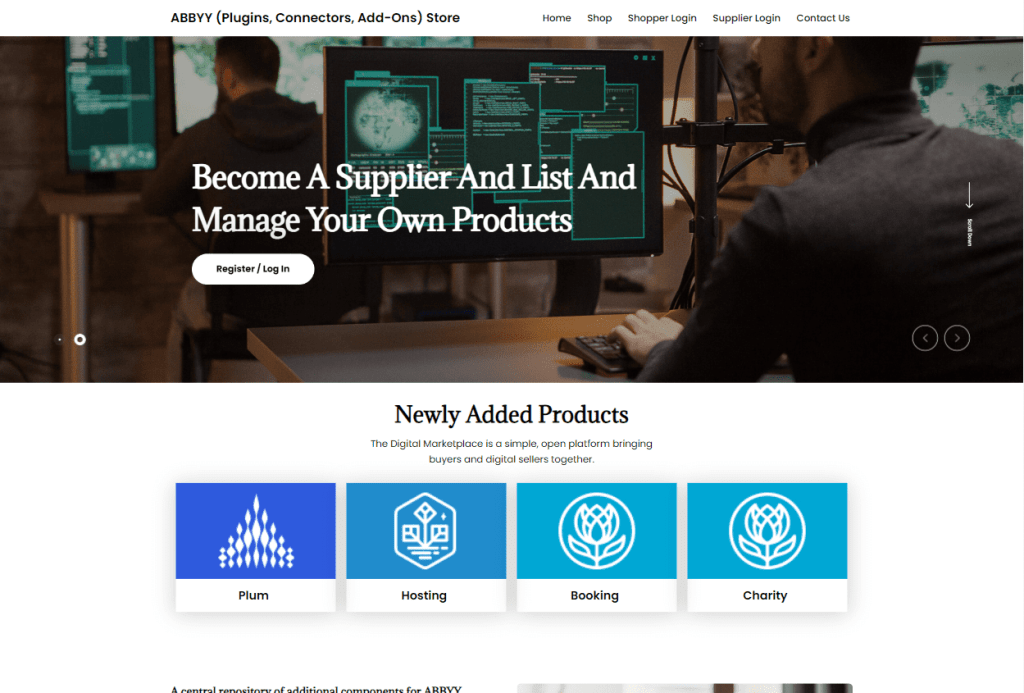 Abbyy Web Screen Portfolio | Web Developed By CANWS