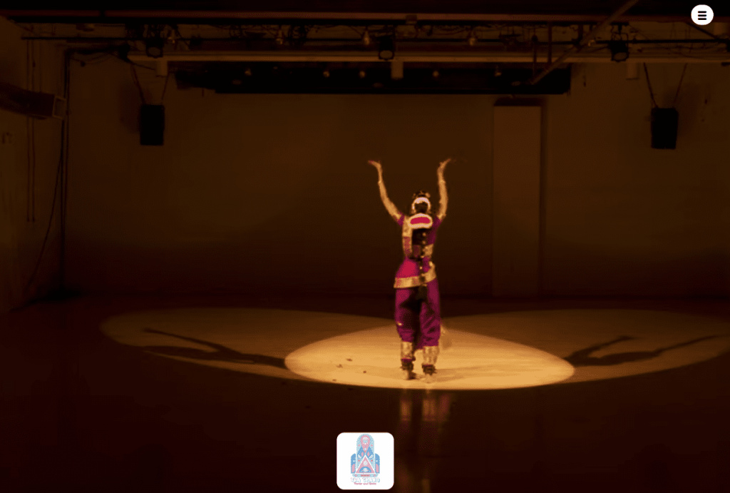 Girl Dancing on Stage Image