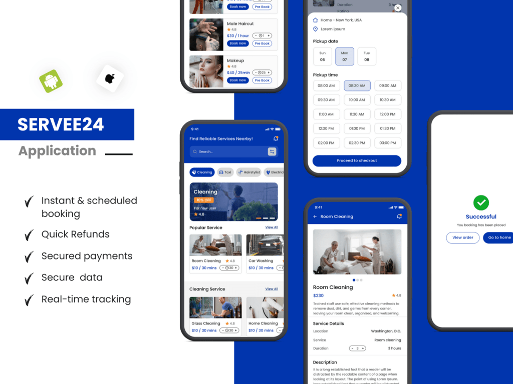 Servee24 Mobile Application Development Sample 3| CANWS