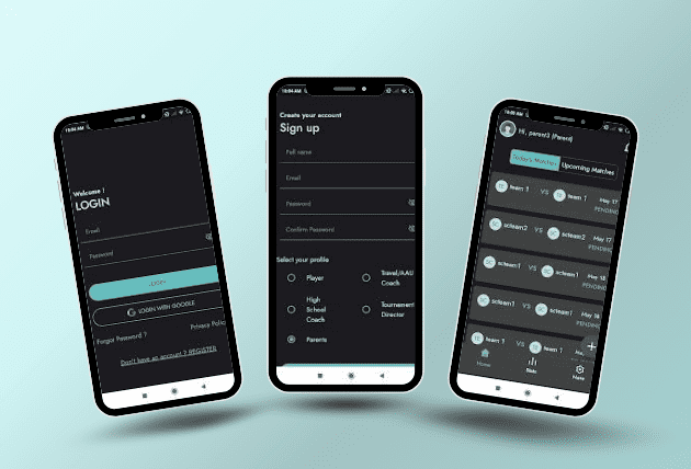 statvaltapp showing multiple screens with multiple features