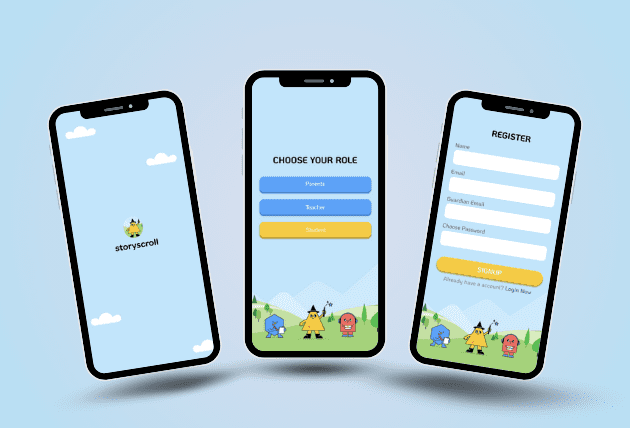 Story Scroll Mobile Application Helps in Parenting | Mobile App Developed By CANWS
