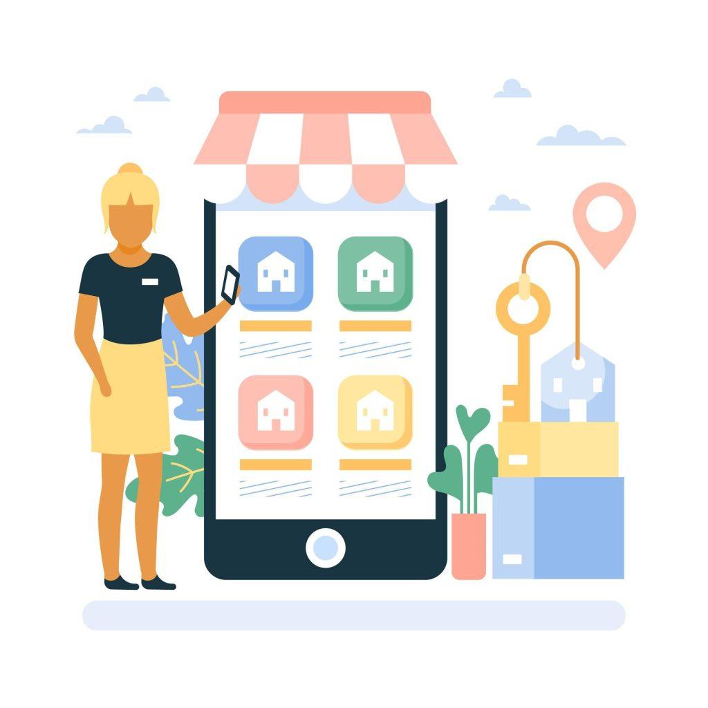 Local Map Store Visit Mobile Application By CANWS