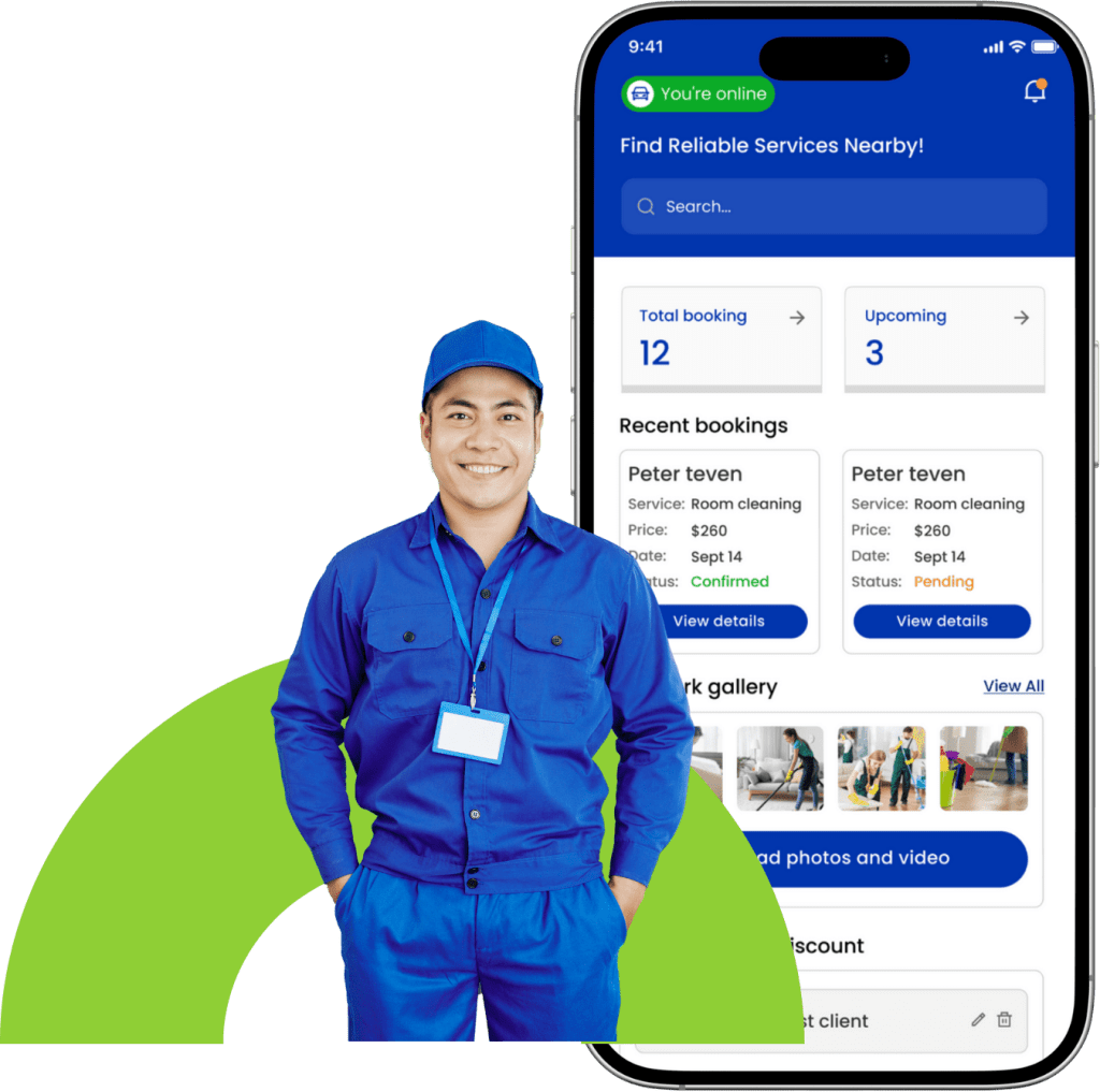 Local Cleaning Services Provider Mobile Application Development | CANWS