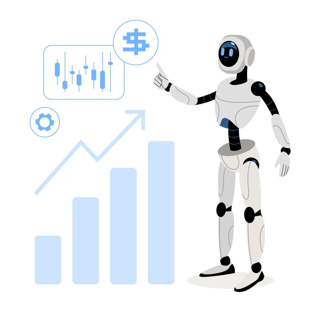 AI Chatbot Showing Growing Graph Image | CANWS