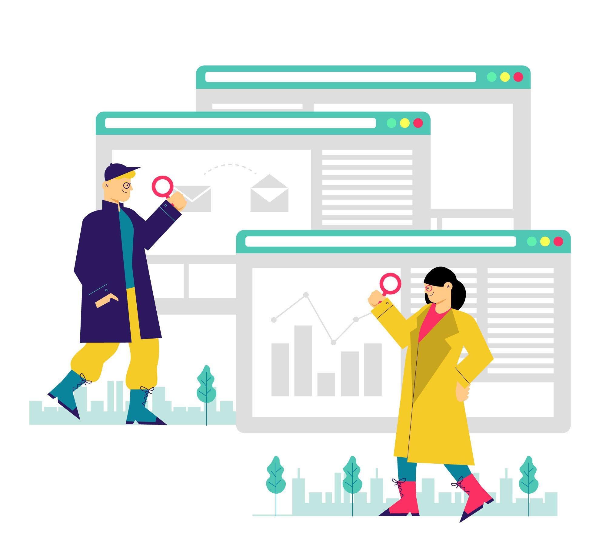 Website Analyses Report Search By Employee | Graphics | CANWS