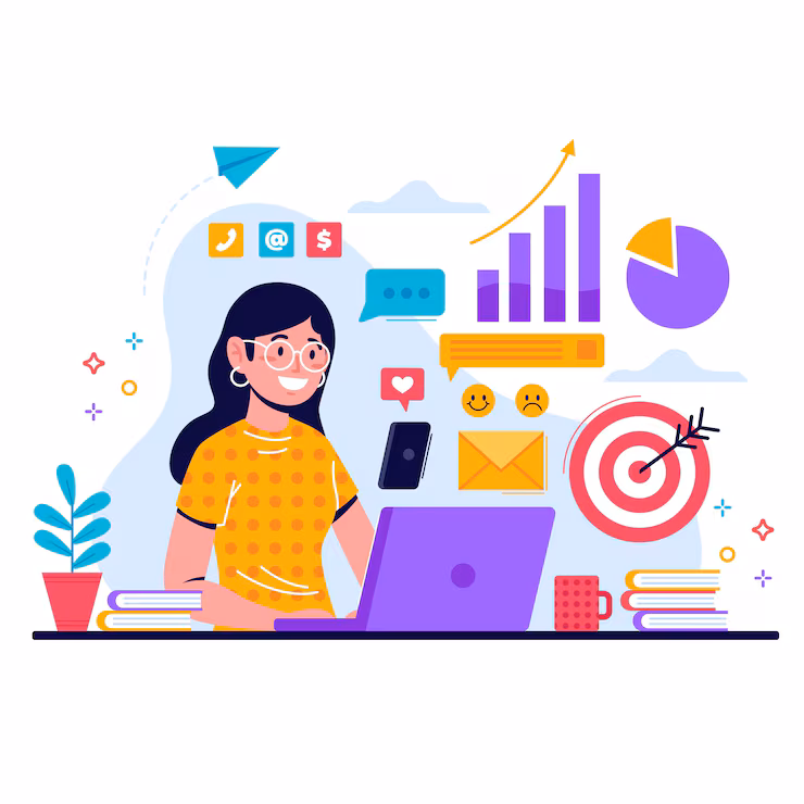 An Employee Multitasking In Office | Graphics | CANWS