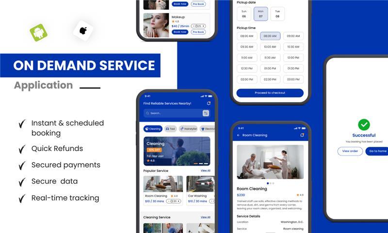 On Demand Service Application Sample