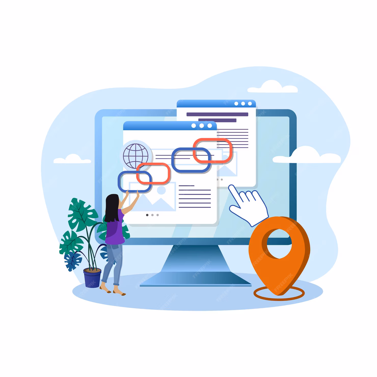Link Building SEO Off-Page Services | Graphics | CANWS